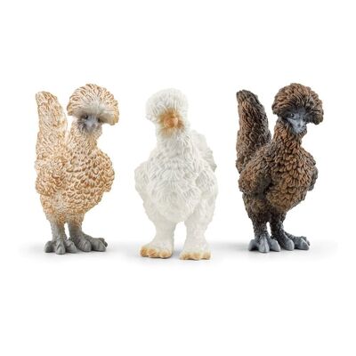 SCHLEICH Farm World Chicken Friends Toy Figure Set, da 3 a 8 anni, multicolore (42574)