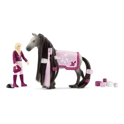 SCHLEICH Horse Club Sofia's Beauties Sofia & Dusty Spielzeugfigur Starter-Set, ab 4 Jahren, Mehrfarbig (42584)