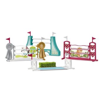 SCHLEICH Horse Club Obstacle Toy Figure Accessoires, 5 à 12 ans, Multicolore (42612) 1