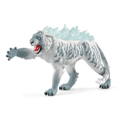 SCHLEICH Eldrador Creatures Ice Tiger Figura de Juguete, 7 a 12 años, Multicolor (70147)