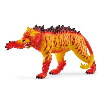 SCHLEICH Eldrador Creatures Lava Tiger Figura giocattolo, da 7 a 12 anni, multicolore (70148)