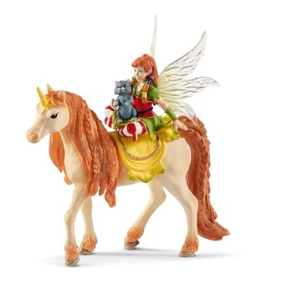 SCHLEICH Bayala Fairy Marween avec figurine licorne scintillante (70567)