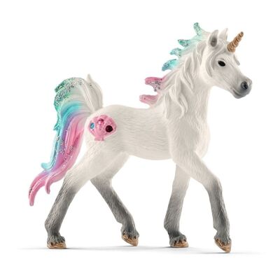 SCHLEICH Bayala Sea Unicorn Potro Figura de juguete (70572)