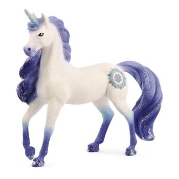 SCHLEICH Bayala Mandala Licorne Étalon Jouet, 5 à 12 Ans, Multicolore (70715)