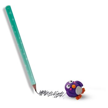 SES CREATIVE Eraser Clay Designer pour enfants, unisexe, 8 ans et plus, multicolore (00106) 3