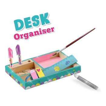 SES CREATIVE Kit d'organisation de bureau pour enfants, unisexe, cinq ans et plus, multicolore (00109) 3