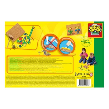 SES CREATIVE Marteau Tap Tap Fantasy Jouet de motricité pour enfant 3 à 6 ans Multicolore (00926) 3