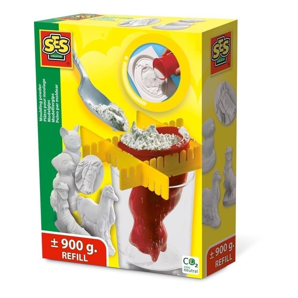 Ricarica per polvere modellante SES CREATIVE per colata e pittura, 5 anni o più (01135)