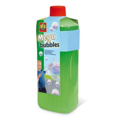 SES CREATIVE Kinder Mega Bubbles Nachfüllpackung, 5 bis 12 Jahre, Mehrfarbig (02256)