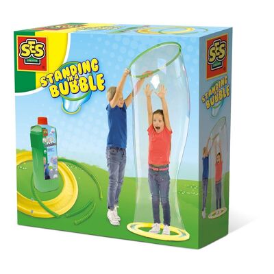SES CREATIVE Mega Bubbles para niños de pie en una burbuja, de 5 a 12 años, multicolor (02257)