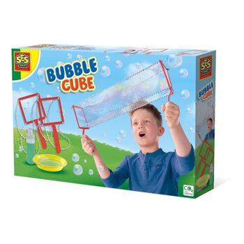 SES CREATIVE Bubble Cube Set avec Bubble Solution, 5 ans et plus (02272) 1