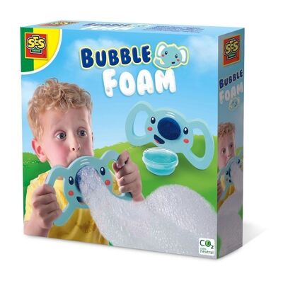 SES CREATIVE Elephant Bubble Foam con soluzione a bolle, 3 anni e oltre (02279)