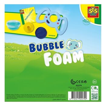 SES CREATIVE Mousse à bulles d'éléphant avec solution à bulles, 3 ans et plus (02279) 2