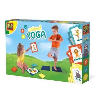 SES CREATIVE Animal Yoga pour enfants, unisexe, trois ans et plus, multicolore (02288)