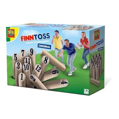 SES CREATIVE Finntoss Original finnisches Wurfspiel für Kinder, ab 8 Jahren (02298)
