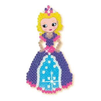 SES CREATIVE Ensemble mosaïque de perles thermocollantes Beedz Licornes et princesses pour enfants, 5 à 12 ans, multicolore (06216) 5