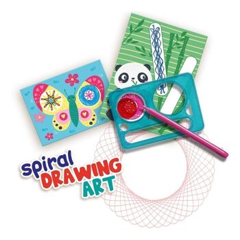 SES CREATIVE Art du dessin en spirale pour enfants, unisexe, cinq ans et plus, multicolore (14031) 2