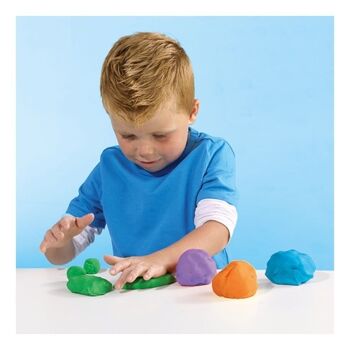 SES CREATIVE My First Modeling Dough Clay Set pour enfants, 4 pots (90 g), unisexe, 1 à 4 ans, multicolore (14431A) 4
