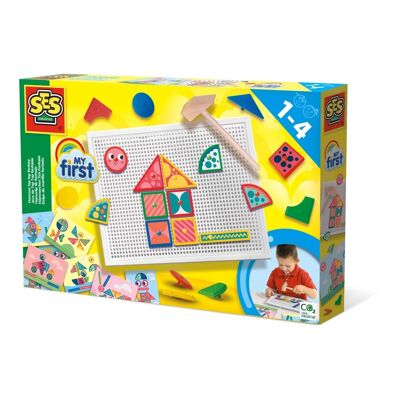 SES CREATIVE Set per bambini My First Hammer Tap Tap Fantasy, 12 mesi e oltre (14486)