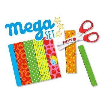 SES CREATIVE J'apprends à utiliser des ciseaux Mega Set pour enfants, unisexe, 3 à 6 ans, multicolore (14617) 4