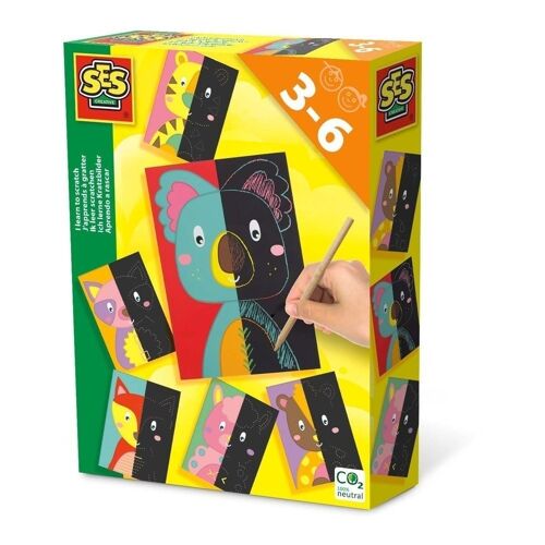 SES CREATIVE Children's I Learn to Scratch, Unisex, Three to Six Years, Multi-colour (14625)