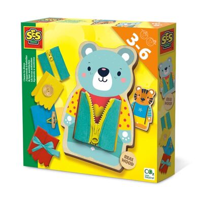 SES CREATIVE Conjunto Aprendo a Vestir de 3 a 6 años (14638)