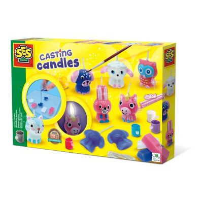 SES CREATIVE Juego de velas fundidas, 5 años o más (14711)