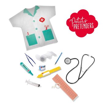 SES CREATIVE Petits Pretenders Mega Doctor Set pour enfants, unisexe, trois ans et plus, multicolore (18011) 2