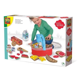 SES CREATIVE Petits Pretenders Picknick Playset, 3 ans et plus (18017) 1