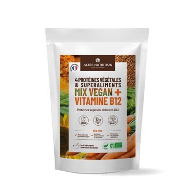 Proteína Vegetal Ecológica Vitamina B12 - Sobre 500 g