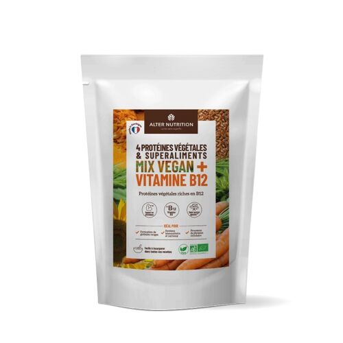 Protéine Végétale Bio Vitamine B12 - Sachet 1 kg