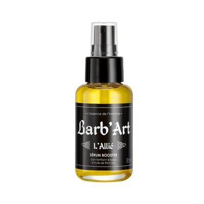 Booster Serum - Fortifying Beard Care - "L'Allié" Scent Spicy-Sandalwood - 50ml - Beard Oil