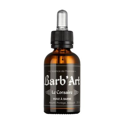Magnífico aceite para barba - Aroma de cedro fresco "Le Corsaire" - 30ml