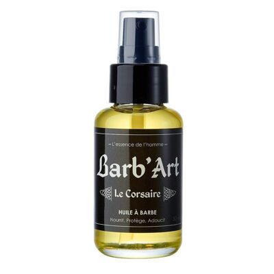 Magnífico aceite para barba - Aroma de cedro fresco "Le Corsaire" - 50ml