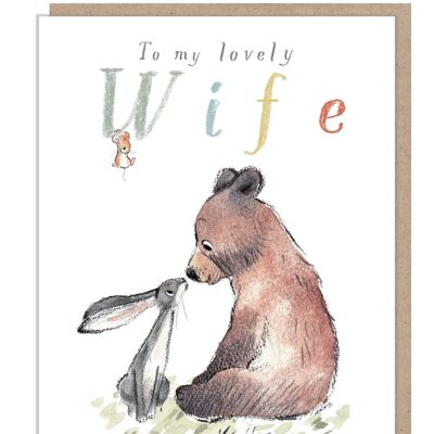 Ehefrau Geburtstagskarte – BHME013