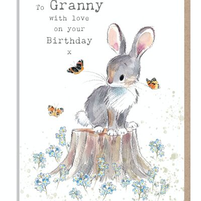 Tarjeta de cumpleaños para abuela - BWE020