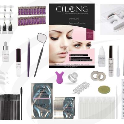 Mascara Semi-Permanent & Rehaussement de Cils et Sourcils - Kit