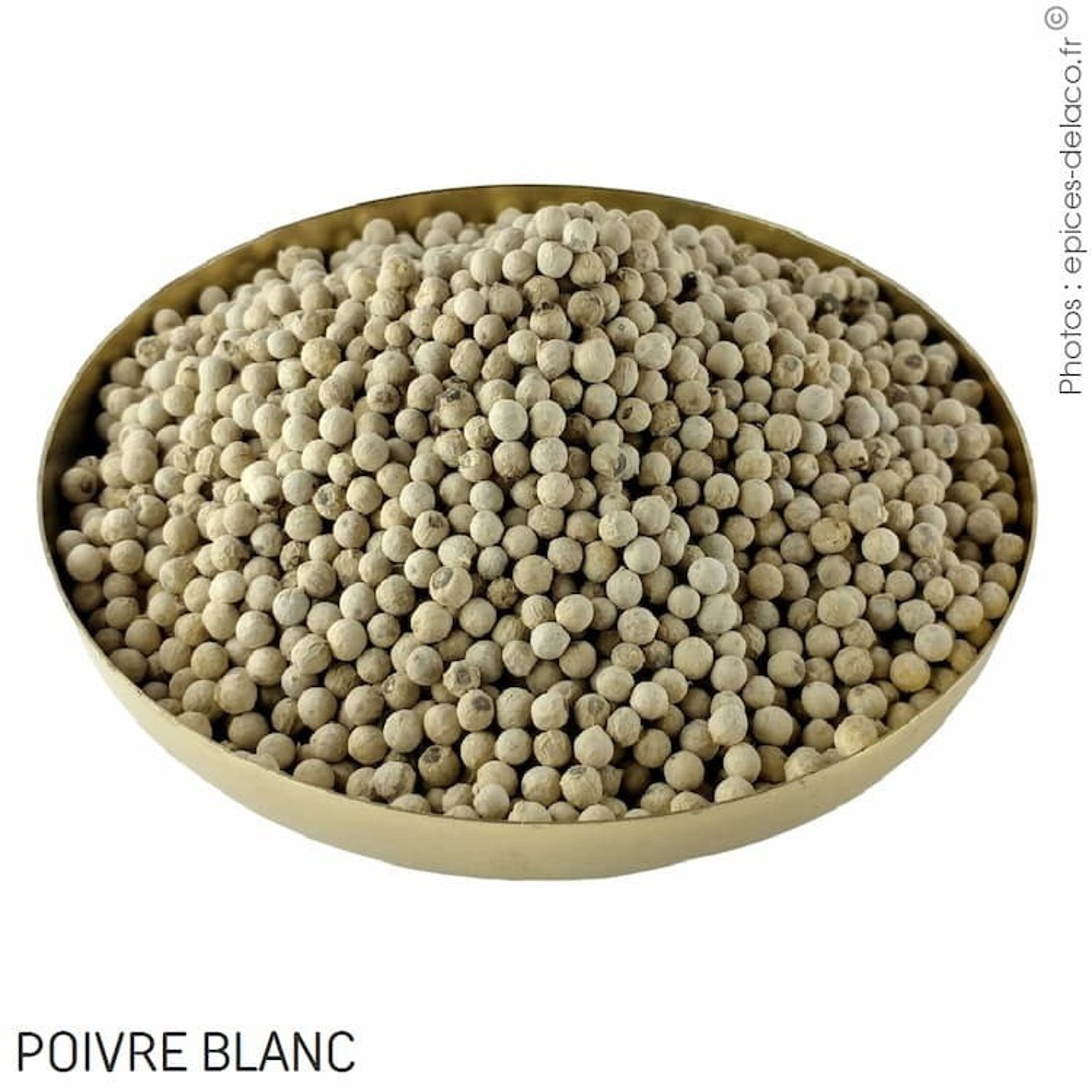 Poivre blanc en grains 450g