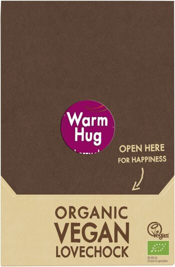Valentine's gifting Vegan Chocolate Bar WARM HUG Cherry Chilli 79% 40 g organic 3