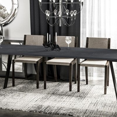 Carney Home & Kitchen uitschuifbare eettafel 130-210 (cm) x Breedte 80 (cm) x Hoogte 75 (cm) keukentafel  1