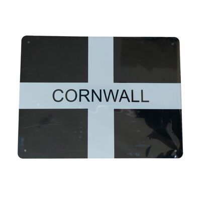 Cornwall Metallschild