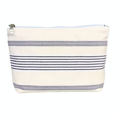 Cosmetic bag Neutral Stripe Medium soft A-Line