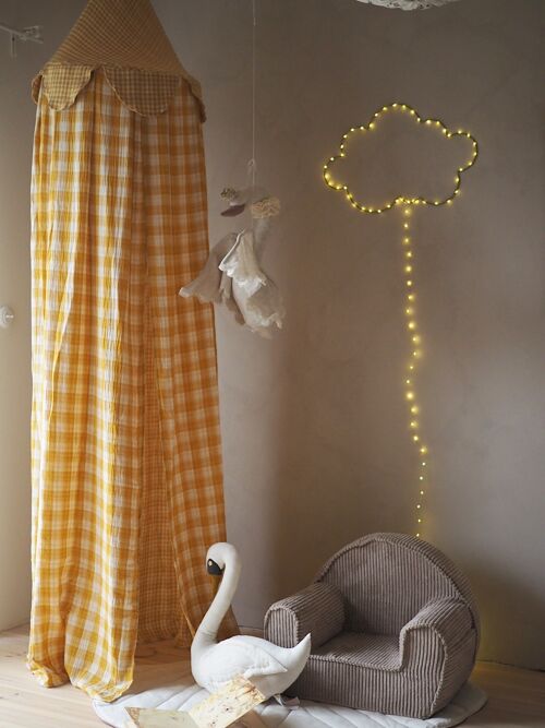 Orcha - double-sided muslin canopy