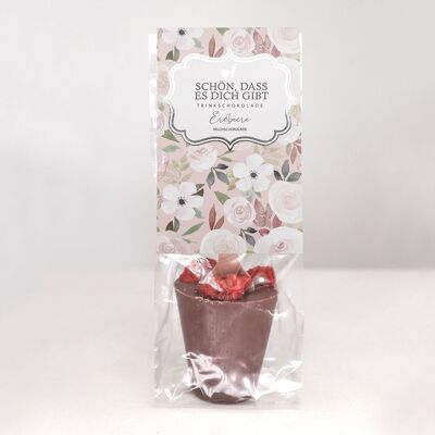 Cioccolata da bere alla fragola "Bello che esisti"