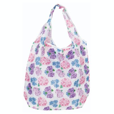 Bolsa de la compra Bolsa de la compra plegable Hortensias