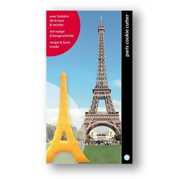 PHIL PARIS ROUGE - emporte pièce en forme de tour Eiffel 4
