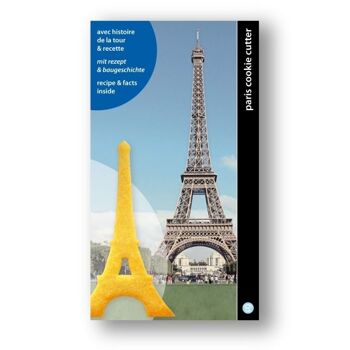 PHIL PARIS BLEU - emporte pièce en forme de tour Eiffel 3