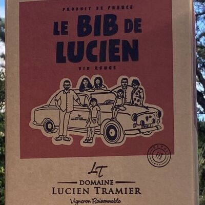 Lucien's BIB 3L VINO ROSSO biologico