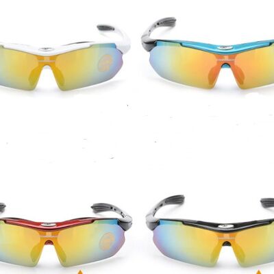 0089 Outdoor Sports With A Bike  Bicycle Gear Box Myopia Goggles Sunglasses Polarized Riding Glasses