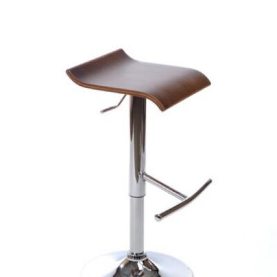 Bar stool Wood PRO brown 40x36x80 brown Wood Chromed metal